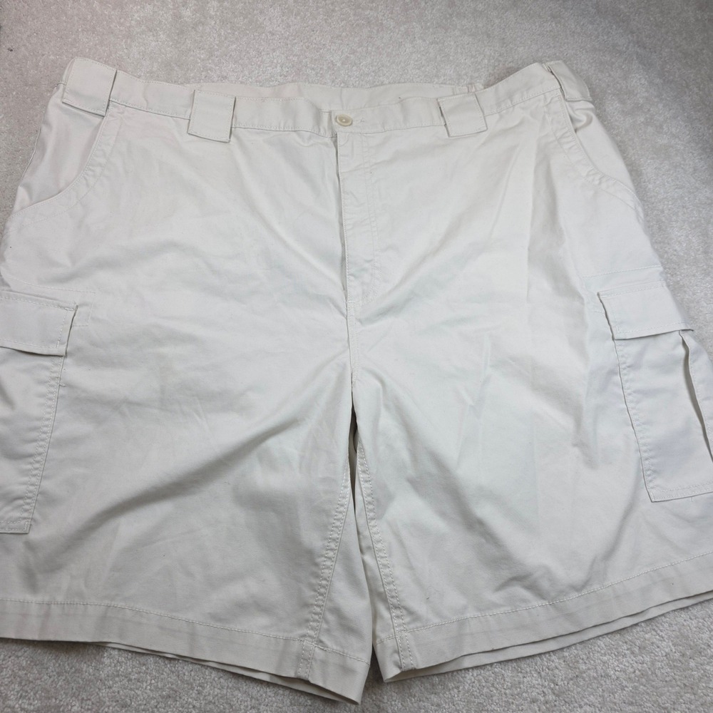 Savane Trail Shorts Men 50‎ Beige Eco-Start Cargo Recycled Cotton Blend Moonbean